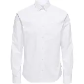 Only & Sons Chemise 'Alvaro' blanc