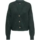 ONLY Cardigan 'ONLCarol' vert foncé