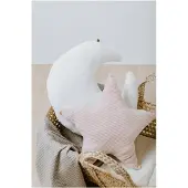 Babys Only Coussin étoile teddy Sense blanc