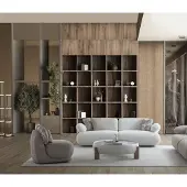 AEA Designer Wohnzimmer Set Dreisitzer Couch Sessel Couchtisch 3-tlg