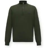Fynch&Hatton 1614215 Half Zip Sweater Vert S Homme