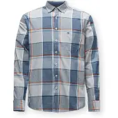 Fynch&Hatton 16098680 Long Sleeve Shirt Bleu 2XL Homme
