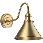 Elstead Lighting Applique murale Elstead Provence E27 28 cm, laiton vieilli