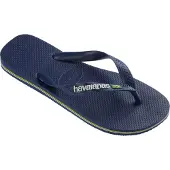Havaianas Claquettes / Tongs 'Brasil' bleu marine