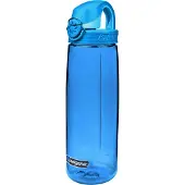 Nalgene Support Tritan BPA-Free on the Fly Water Bottle a base de materiaux derives de 50% de dechets plastiques (en utilisant le bilan massique