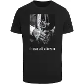 Mister tee T-Shirt 'It Was All A Dream' gris / noir / blanc