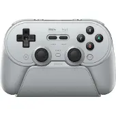 8Bitdo Pro 3 Bluetooth Gamepad Gray peliohjain PC/SWITCH, harmaa