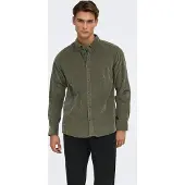 Only & Sons Chemise 'Michael' taupe