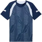 Puma Individualfinal Short Sleeve T-shirt Bleu M Homme