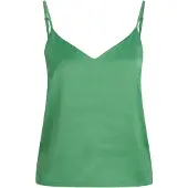 JJXX Malia Satin Jjxx Sleeveless Blouse Vert M Femme