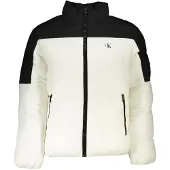 Calvin Klein Veste pour homme blanche : résistante, imperméable et respectueuse de l'environnement