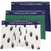 Ralph Lauren Boxers 'Classic' beige / bleu marine / vert / blanc