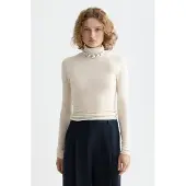 Scotch & Soda T-shirt blanc cassé