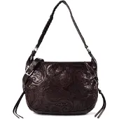 Desigual Sac bandoulière lie de vin
