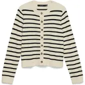 Vero Moda Cardigan 'VMSaba' écru / noir