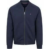 Tommy Hilfiger Veste de survêtement 'ESSENTIAL' bleu foncé
