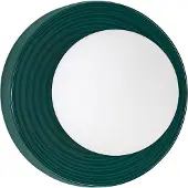 Lyora Applique murale Orbique vert Ø 22cm