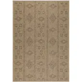 Morhane Dhaka Baita tapis extérieur/intérieur coureur 80x250cm jute noir