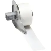 Brady M7C-1000-595-WT, ruban vinyle, blanc, brillant, 25,40 mm x 15,24 m, permanent, continu (25.40 mm)