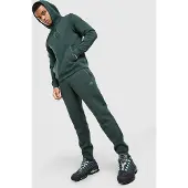 Trailberg Pantalon de jogging en polaire Ashfell - Vert, Vert