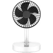 OEM Ventilateur de bureau, charge USB, design pliable, couleur blanche