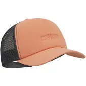 CMP casquette avec visière et insert mesh orange