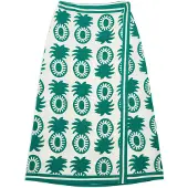 Gisela Jupe Pineapple Print Pareo