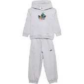 Adidas Originals Survêtement gris clair / vert / violet / noir