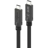 PureLink PI6600-050, 5 m, USB C, USB C, USB 3.2 Gen 1 (3.1 Gen 1), 10 Gbit/s, Noir