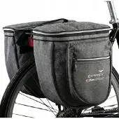 CONVEY Sacoche Vélo Codura Double Compartiment 16L