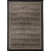 Syfax Tapis d'extérieur tissé plat 120x170 cm brun foncé