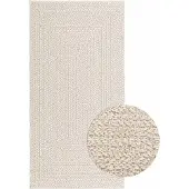 Syfax Tapis ZIZUR crème 80x150 cm aspect de jute intérieur extérieur