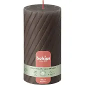 Bolsius Stumpe Rustik TR130/68mm taupe (1 pcs)