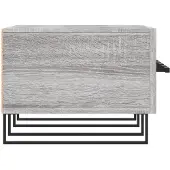 Syfax Meuble TV sonoma gris 150x36x30 cm bois d'ingénierie