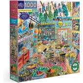 Eeboo Piece & Love : Cuisine Victorienne - Puzzle 1000 Pièces - 23" Carré