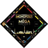 Winning Moves Jeu classique Monopoly Méga Paris