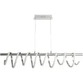 Näve Lampe suspendue BELLEZA 100x20cm acier-brillant 7087750