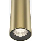 Maytoni Pro Base LED 6W gold tube suspendu