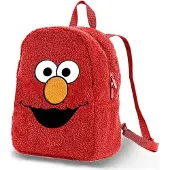 KARACTERMANIA Elmo Plush Face 11.5l 30x25x15 Cm Backpack Rouge Enfants
