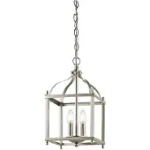 Elstead Lighting Larkin Lampe à suspendre E14 double nickel brossé (E14)
