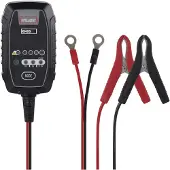 Emos Chargeur de batterie de voiture /12V 0,8A (0.80 A, 12V, 6V)