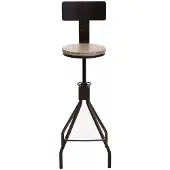 CLP - Ensemble de 2 tabourets de bar Elko | Couleur : bronze