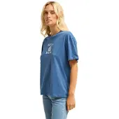 Billabong Surfing In Town Short Sleeve T-shirt Bleu L Femme