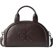 Calvin Klein Sac à bandoulière 'BOLD' brun foncé