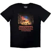 Brands In Hommes, T-shirt, Stranger Things - Friends Dont Lie, Noir, (M)