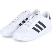 Adidas Chaussure de sport 'Grand Court' noir / blanc