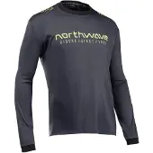 Northwave Hommes, Maillot de cyclisme, Sharp L/S Trikot (L), Noir, L