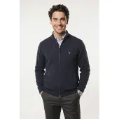 Gant Vestes en maille 'Superfine' marine / rouge / blanc