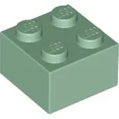LEGO 3003 Vert sable 50 pièces