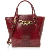 Paino Sac à main Damen, modèle 25925843-PA01, couleur rouge foncé, taille unique